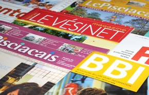 Régie Publicitaire de magazines municipaux en Ile-de-France depuis 1998